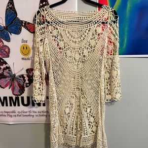 Hand done Crochet Dress